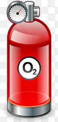氧气罐设计手绘图标