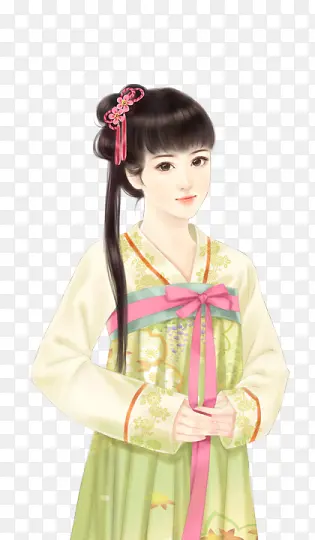 立绘古风小丫鬟