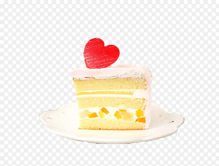 奶油蛋糕   心形蛋糕