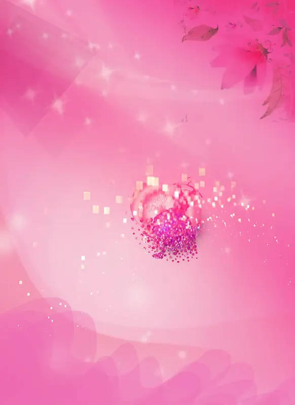 粉色  花瓣  背景