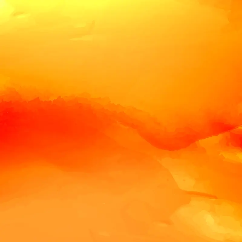 橙色抽象水彩纹理背景矢量素材