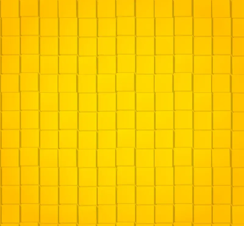 柠檬黄简约前卫方框几何背景素材