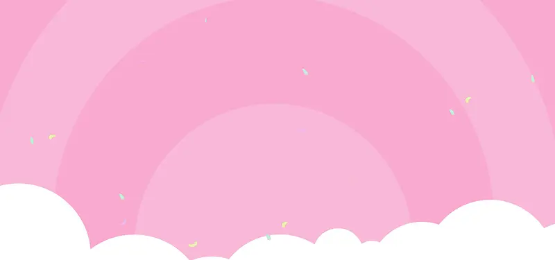 淘宝吃货节可爱甜美粉色蛋糕甜品海报背景