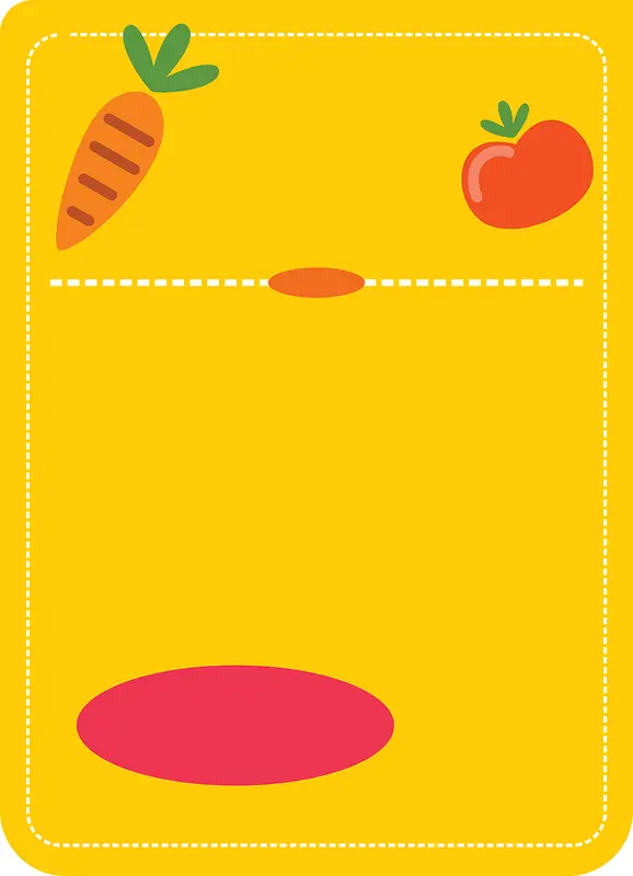 韩式儿童餐饮海报菜单手绘背景素材