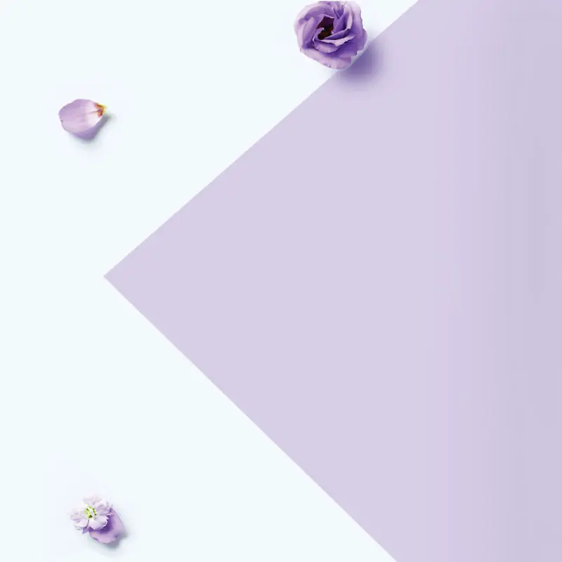 紫色简约几何化妆品psd分层主图背景素材