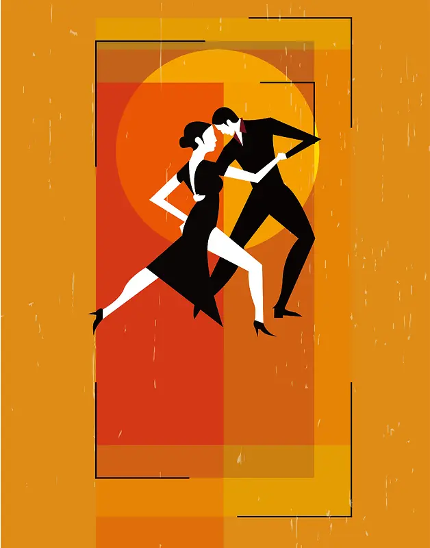舞蹈舞蹈室健身房海报背景素材