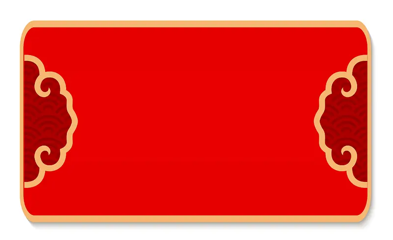 红色简约节日卡片背景素材