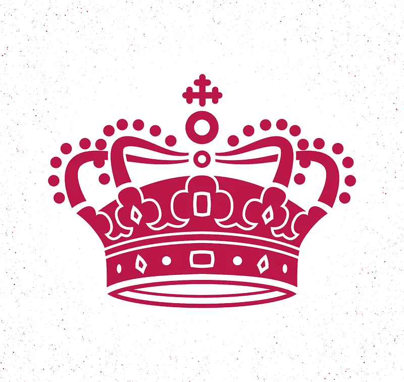 皇冠女皇简约logo细沙质感背景素材