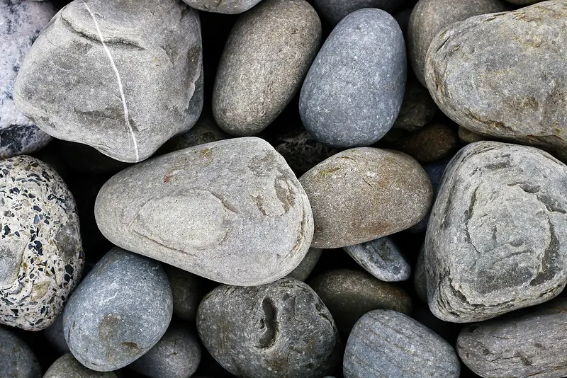 河滩石头纹理石头