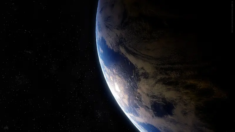 地球星球背景图元素