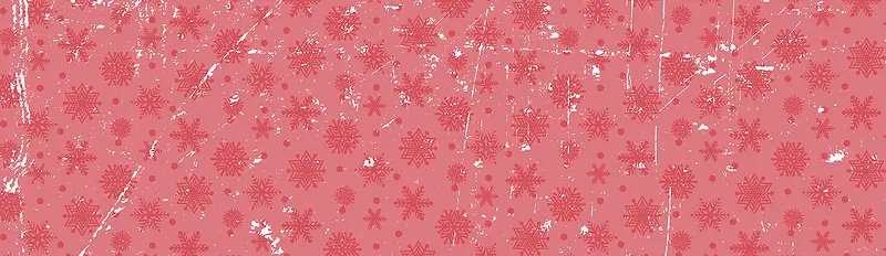 红色做旧花纹圣诞背景图