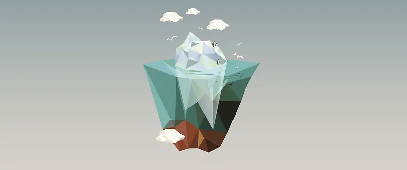 抽像冰川设计
