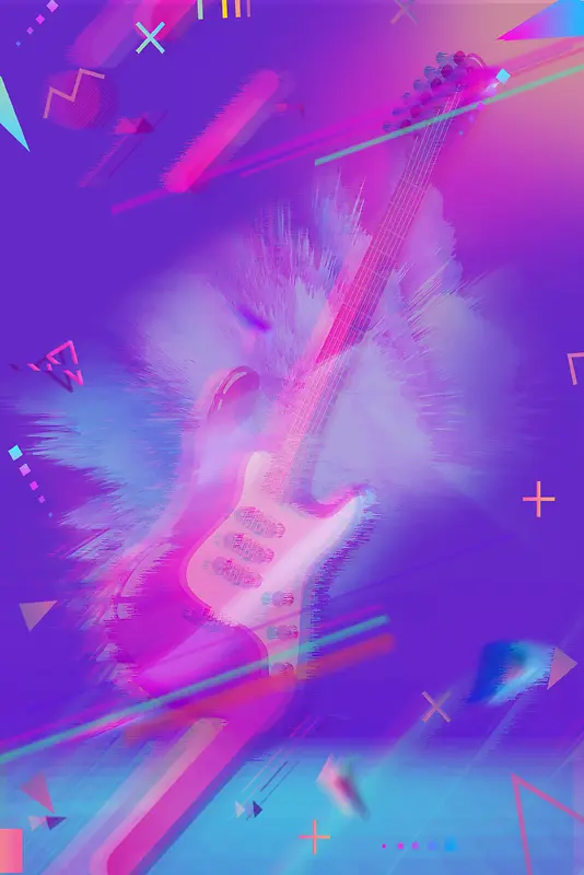 狂嗨音乐狂欢节音乐节PSD素材