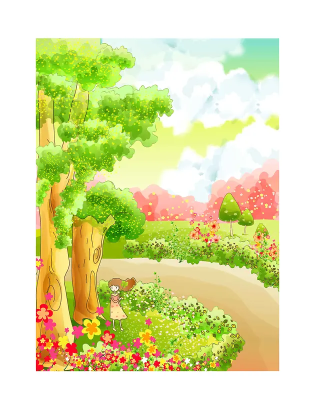 春天盛开的花朵背景素材背景图片素材下载_图片编号qpebgwjd-免抠素材网