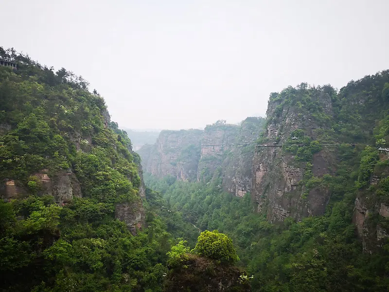 深山幽谷新昌穿岩十九峰