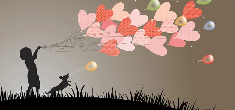 简约七夕节矢量banner