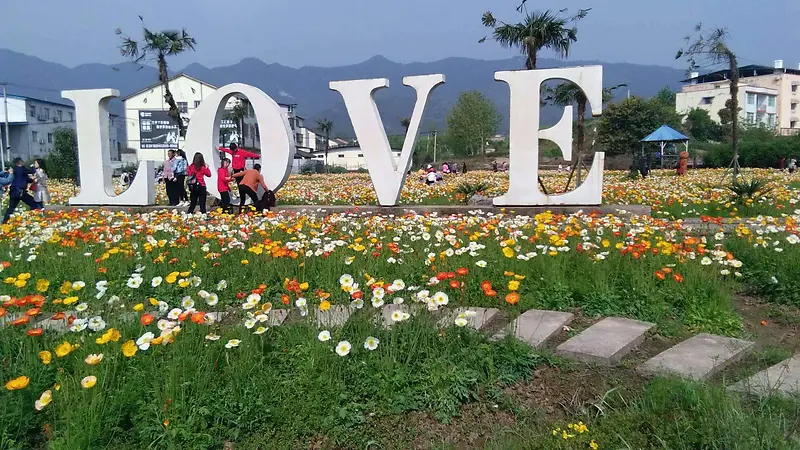 人间四月芳菲尽。山寺桃花始盛开