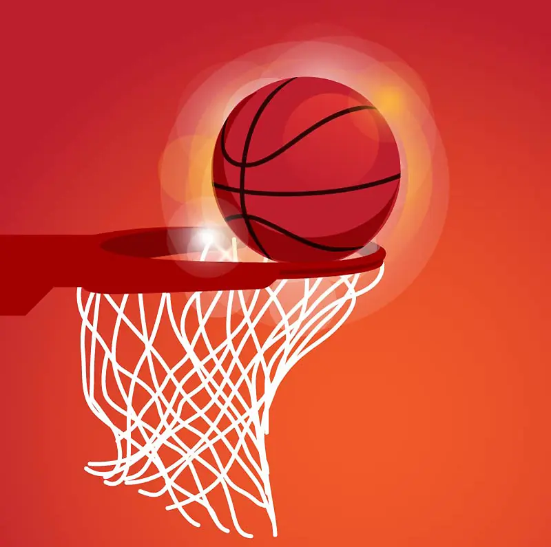 篮球望尘海报背景