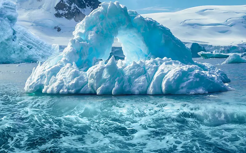 冰海冰河冰川