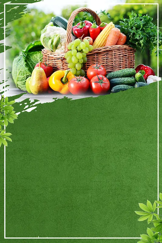 创意绿色有机蔬菜背景图片素材下载_图片编号ybbjawgl-免抠素材网