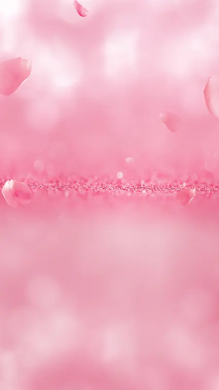 粉色梦幻珠宝首饰宣传H5海报背景分层下载