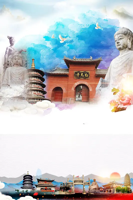 洛阳城市旅游海报