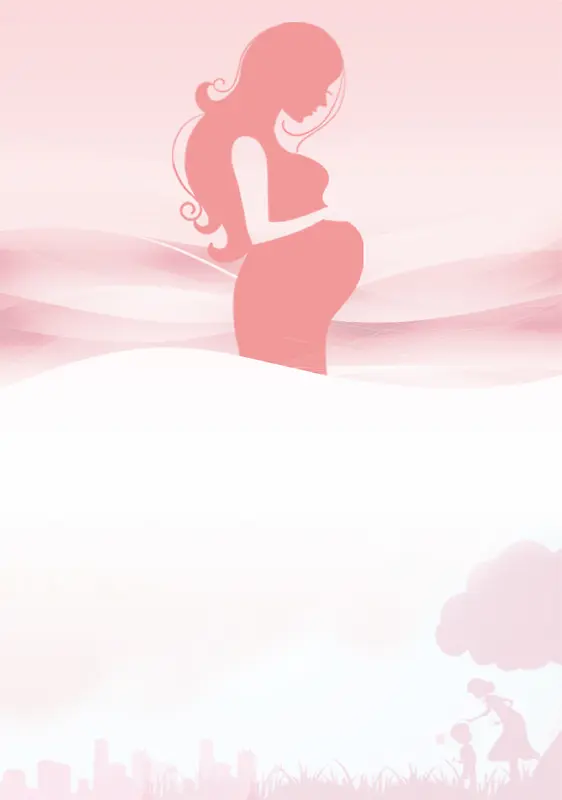 粉色母亲节背景图