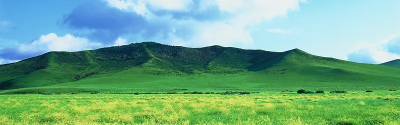 草原山丘背景