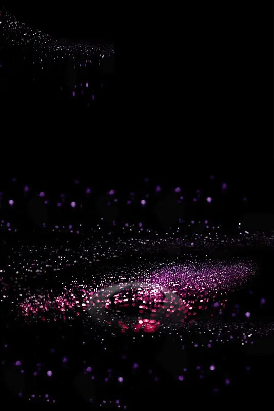 紫色唯美珠宝海报背景