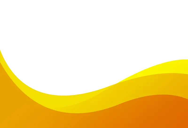 简约曲线橘黄色背景素材