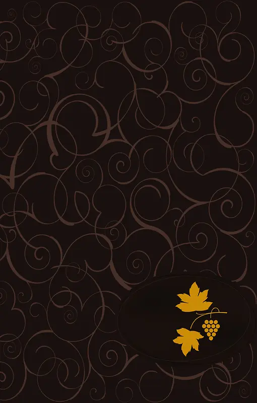 欧式花纹典雅风格西餐厅菜单背景
