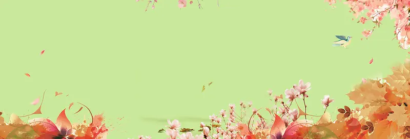 绿色 促销 banner