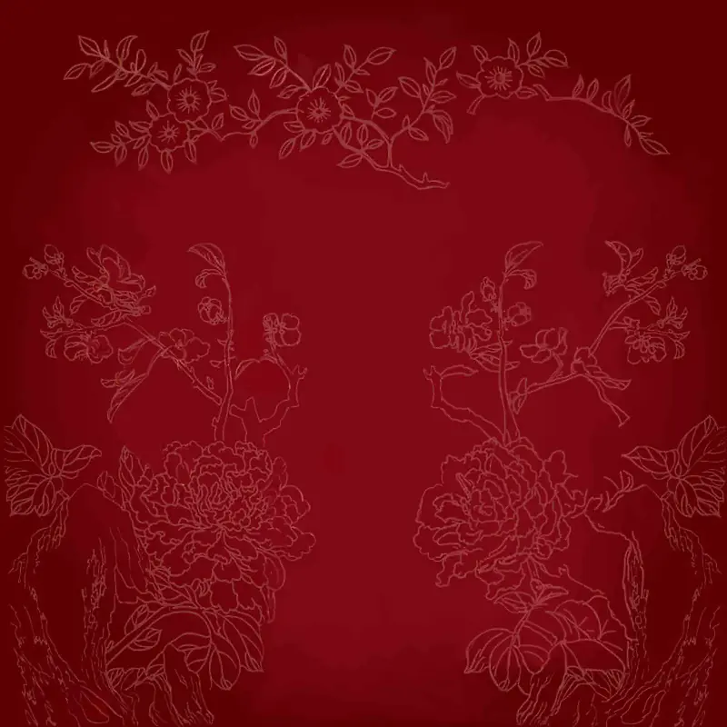 春节红色中国风喜庆背景