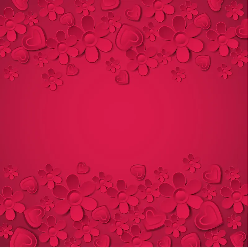 玫红花朵质感背景素材