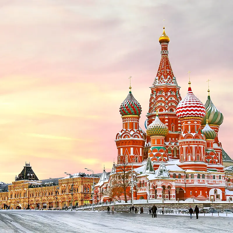 莫斯科风景背景