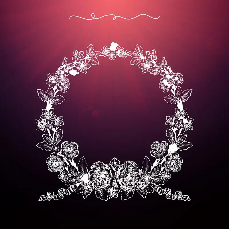 简约logo创意花纹