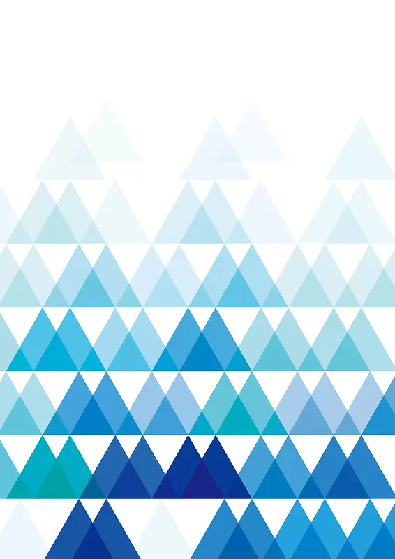 矢量科技几何三角形蓝色背景