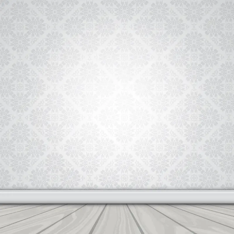 欧式灰白色地板墙面花纹背景素材