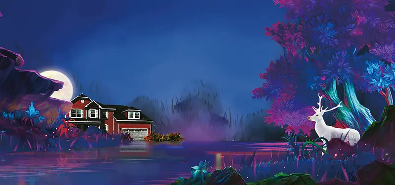 大气唯美地产商业banner