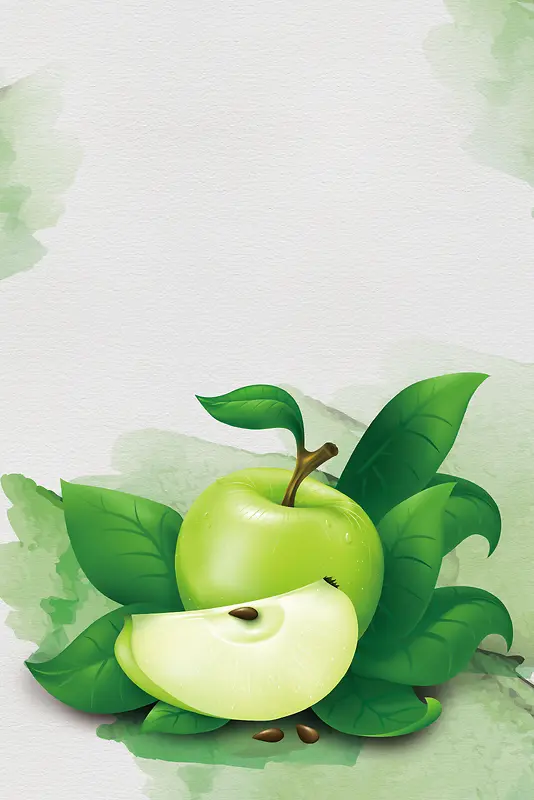 创意苹果促销海报