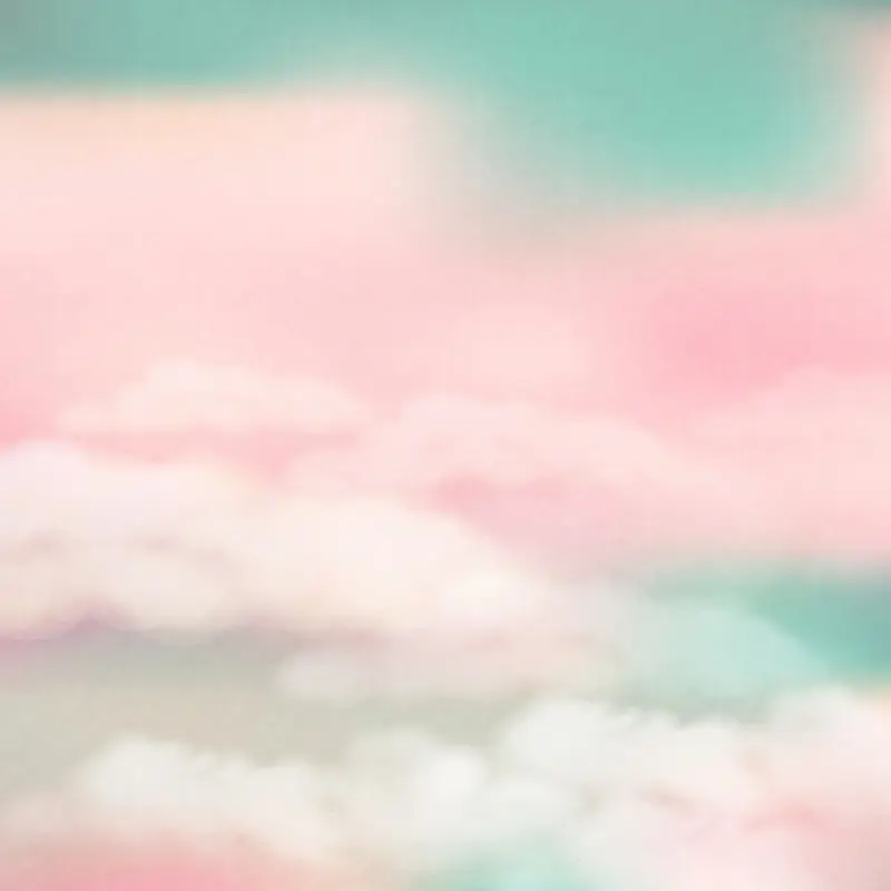 粉蓝色天空云朵背景图