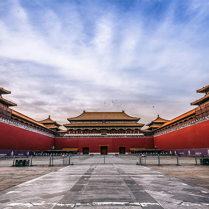 中国建筑背景
