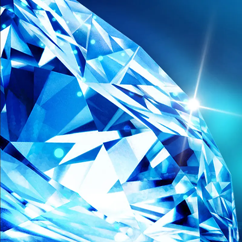 蓝色钻石背景
