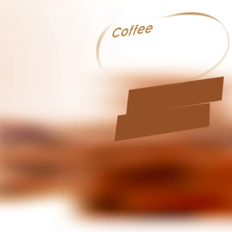 简单大气咖啡主图