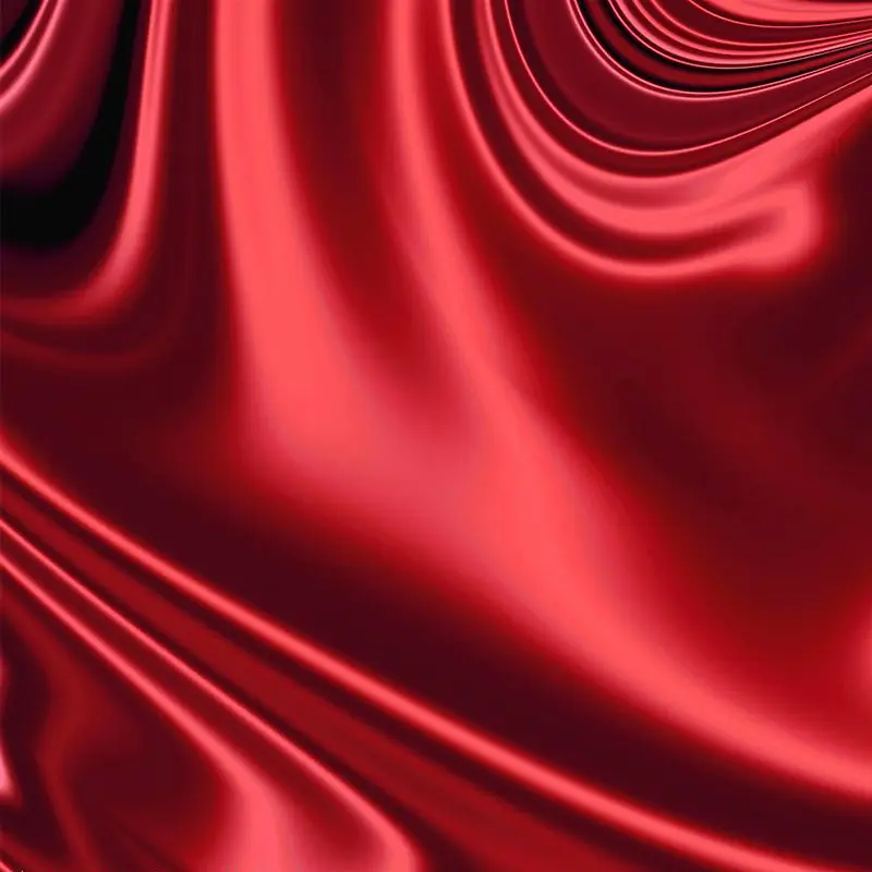质感红色丝绸主图背景素材