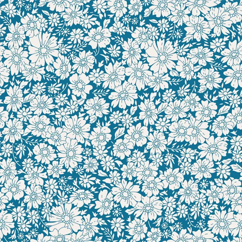白色花卉背景图