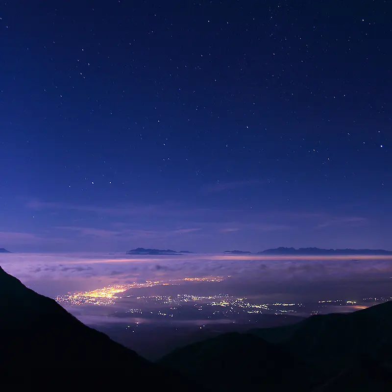 文艺夜晚背景