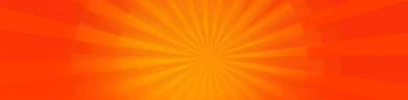 橙色放射背景