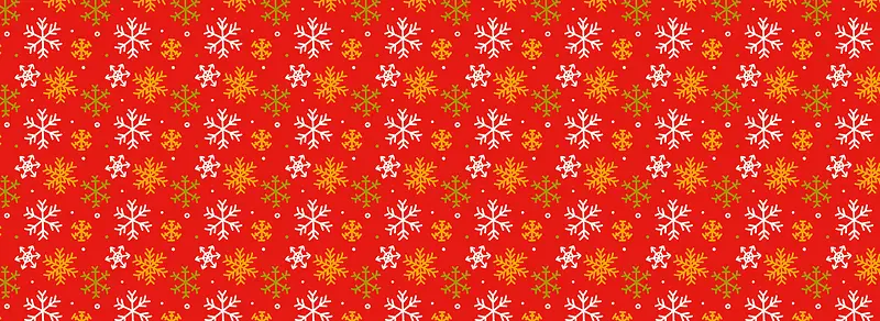 雪花图案红色背景图