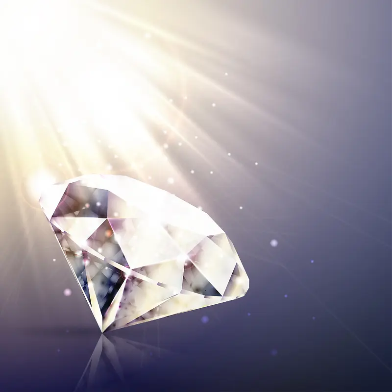 质感光效钻石广告宣传海报背景素材